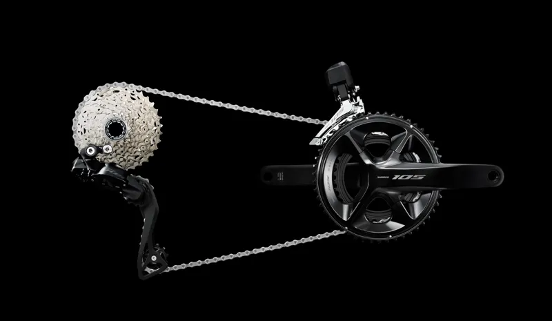 Shimano 105 Di2 Groupset - 172.5mm 50/34T-6